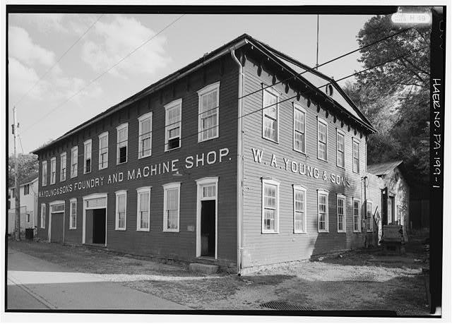 W.A. Young & Sons Foundry and Machine Shop. leaves mark on community - The  Yellow Jacket
